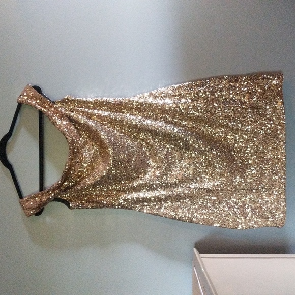 Sequin mini dress - Picture 2 of 3